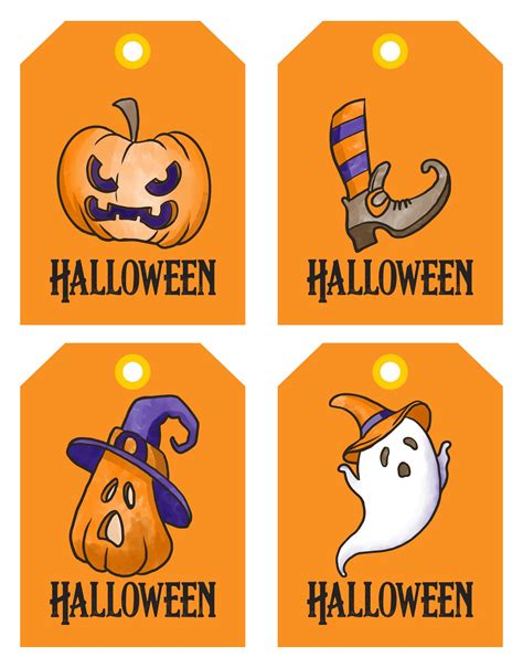 Free Halloween Tag Printables
